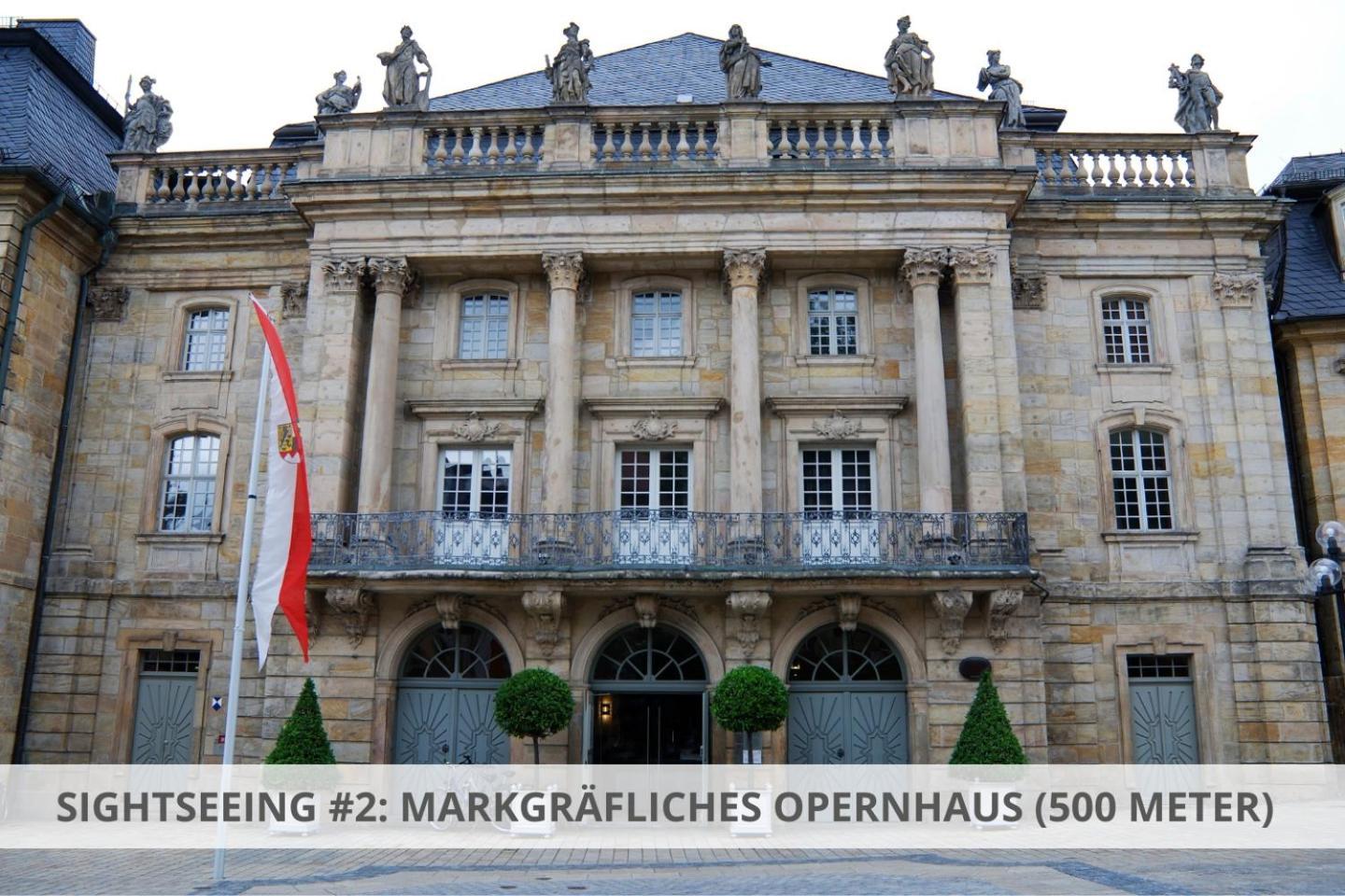 Apartment Wahnfried No4 - Zentral Wohnen Mit Kueche Und Duschbad, Parkplatz, 300M Zur Fussgaengerzone بايروث المظهر الخارجي الصورة