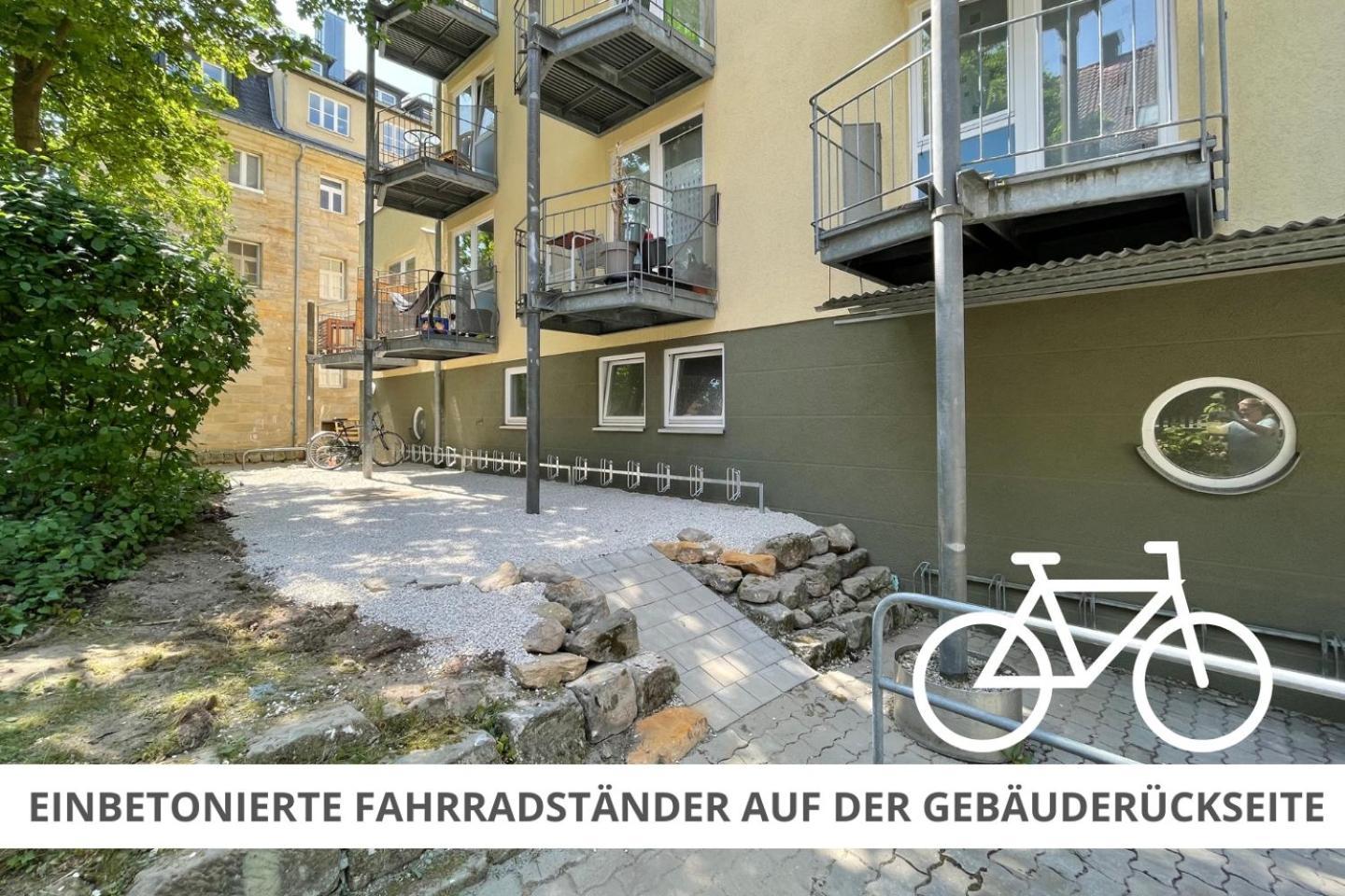 Apartment Wahnfried No4 - Zentral Wohnen Mit Kueche Und Duschbad, Parkplatz, 300M Zur Fussgaengerzone بايروث المظهر الخارجي الصورة