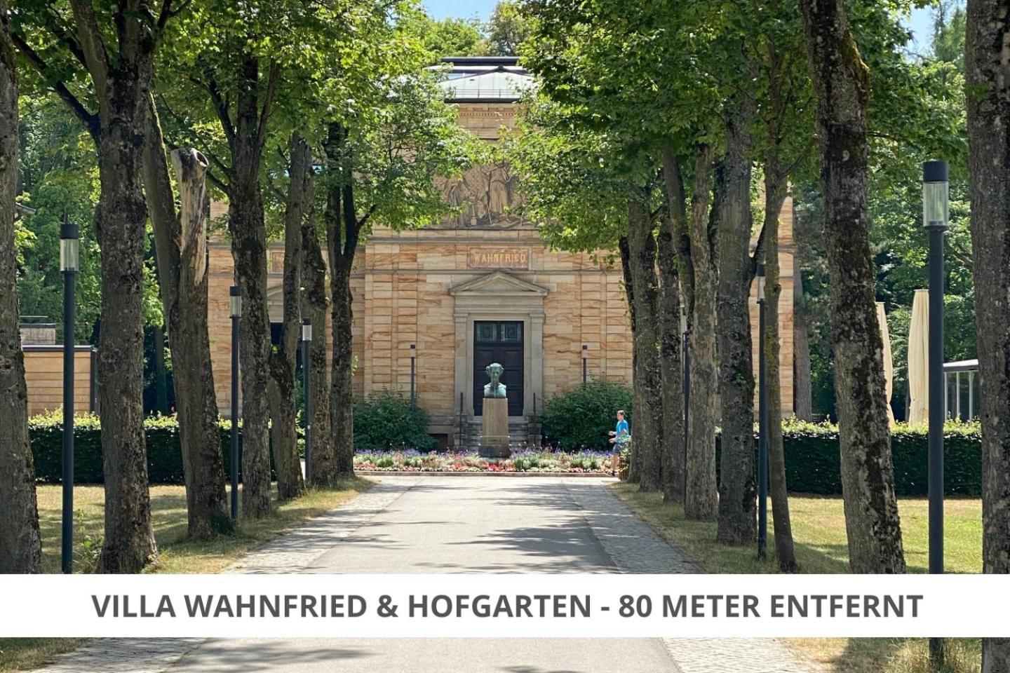 Apartment Wahnfried No4 - Zentral Wohnen Mit Kueche Und Duschbad, Parkplatz, 300M Zur Fussgaengerzone بايروث المظهر الخارجي الصورة